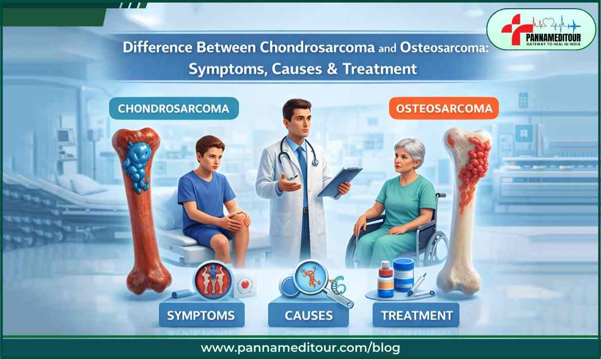 Difference Between Chondrosarcoma and Osteosarcoma: Symptoms, Causes & Treatment